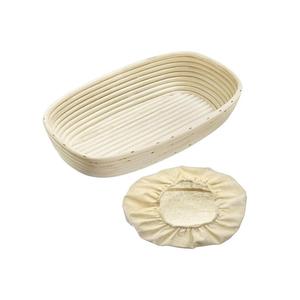 Oval Proofing Basket <b>Set</b> with Cover 33.5x20.5x8cm-Westmark <b>Baking</b> & Pastry Tool - Product Image 1