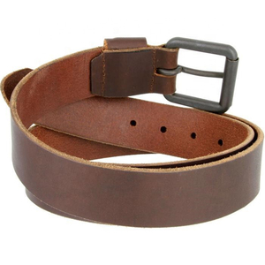 Cinturón de Cuero Vacuno para Hombre, Casual, Duradero, Impermeable, Ecológico, de Alta Calidad, con Hebilla de Acero y Logotipo Personalizado - Product Image 4