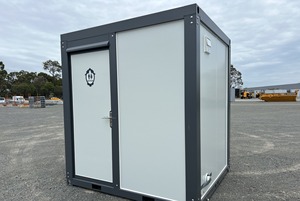Toilettes mobiles écologiques de luxe pour parcs écologiques et chantiers de construction en métal à vendre - Product Image 5