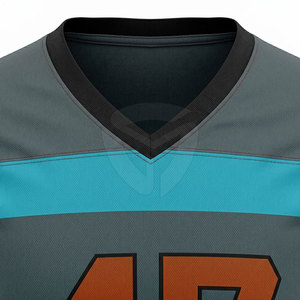 Maillot de football américain de qualité supérieure, tissu léger et respirant, coupe confortable, parfait pour l'entraînement et les performances sportives - Product Image 6