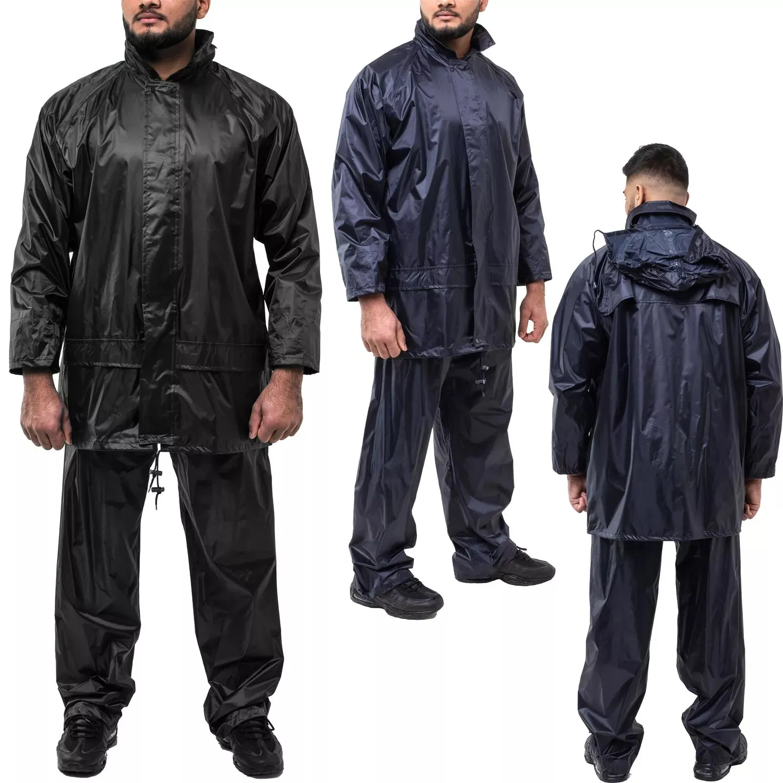 Pantaloni da giacca impermeabili per adulti con Set da pioggia da uomo donna impermeabili da pioggia