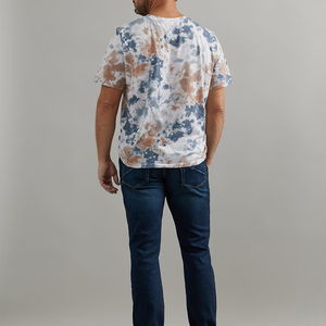 Streetgrace, camisetas teñidas para hombre, ropa de verano de algodón transpirable OEM personalizada con impresión de logotipo y etiqueta privada - Product Image 5
