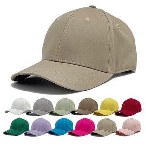 Venta al por mayor de gorras de béisbol deportivas personalizadas para hombres y mujeres sombreros de algodón ajustables a granel lisos en blanco deportes comunes OEM ODM proveedor - Product Image 1