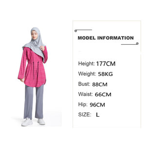 Premium Quality New Arrival Modest Training Joggers Flat Front Eco-Friendly Quick Dry Breathable Polyester/Cotton <b>Blend</b> Women's - Product Image 5