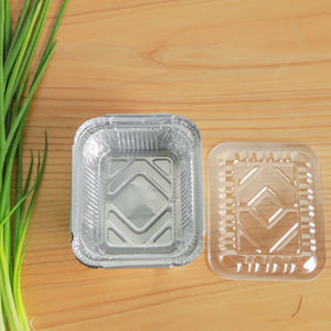 ภาชนะบรรจุอาหารอลูมิเนียมฟอยล์รีไซเคิลได้ส่งตรงจากโรงงาน - Product Image 1