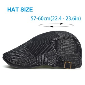 Gorras de Estilo Clásico Newsboy, Diseño Vintage de Invierno, Inspiradas en Ivy, 100% Algodón, Unisex, para Eventos Casuales y Formales, Comodidad, Último Estilo - Product Image 2
