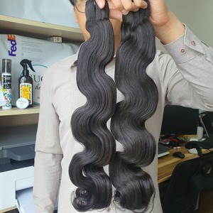 Extensiones de Cabello Natural Liso Remy Virgen Vietnamita con Doble Trama a Máquina 13x6 HD al por Mayor, Personalizables con Etiqueta Privada - Product Image 2