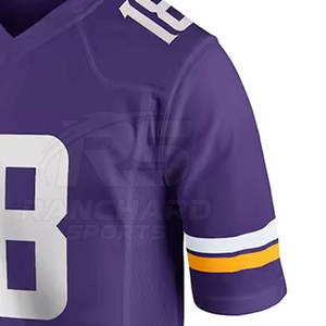 Nouveauté Maillot de football américain en gros personnalisé Maillot de football américain pour homme pour équipe - Product Image 5