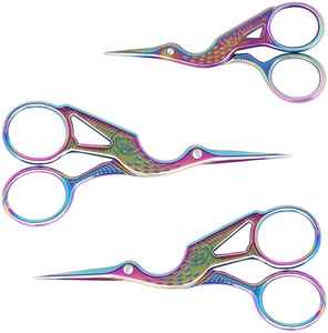 Customized Colorful Stainless Steel Straight Blade Sharp Tip Small Eyebrow Nose Hair Manicure Durable Personal Care Beauty - Product Image 3