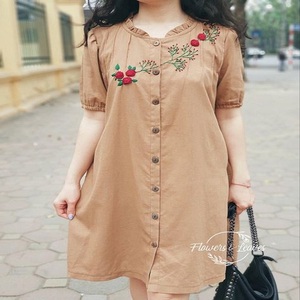 Vestido ชุดเดรสโบฮีเมียนของผู้หญิง,ชุดโบฮีเมียนขนาดเล็กพิมพ์ลายดอกไม้แนววินเทจคอวีมีระบายเสื้อผ้าสไตล์โบโฮของผู้หญิง - Product Image 3