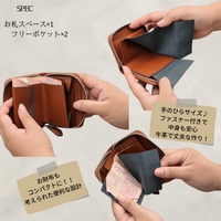Dompet Kartu Kulit Sapi Asli Tipis Pendek Unisex