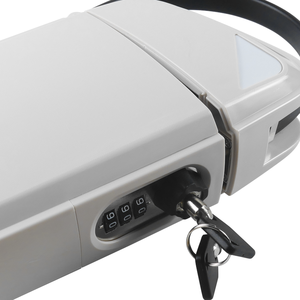 Coffre-fort portable avec serrure à clé tubulaire, couleur beige, pour usage intérieur et extérieur - Vacances à la mer - Product Image 6