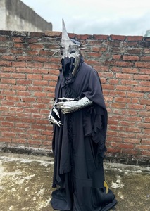 Nazgul Sorcière Roi Costume Complet Seigneur des Anneaux Armure Cosplay Halloween Sombre Costume Hollywood Qualité Nazgul Armure Pour Lui - Product Image 2