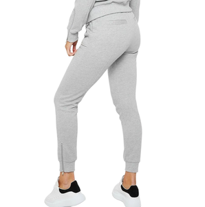 Ensemble sweat-shirt et jogging pour femme, sweat-shirt de survêtement pour femme avec ourlet zippé et 3 poches, sweat-shirt élégant et confortable - Product Image 4
