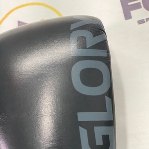 Fairtex Full Black Custom Made Personalized Muay Thai Kickboxing Leather Gloves Training Sparring Punching Bag Gloves - Product Image 4