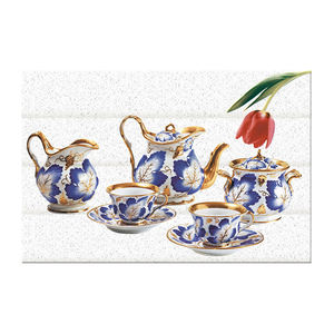 Azulejos de pared digitales con acabado brillante de calidad superior con superficie lisa y diseño impreso elegante para uso en baño y cocina - Product Image 1