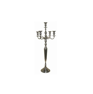 Bougeoir de mariage en verre pour centres de table Décoration de mariage Décoratif Rond en métal Fer Décoratif - Product Image 5