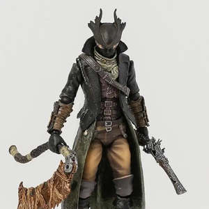 Bloodborne Hunter Figurine Durable <b>Plastic</b> Design Inspired by Japanese <b>Animation</b> - Product Image 2