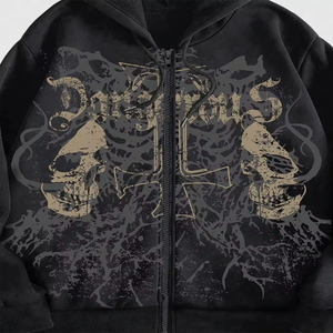 Ropa de invierno, ropa de calle, sudadera con capucha con estampado de pantalla, sudaderas térmicas personalizadas, pulóver, sudaderas con capucha de lana Unisex para hombres 2024 - Product Image 3