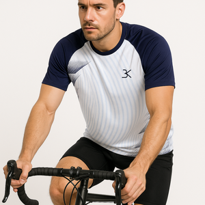 เสื้อยืดแนวสตรีทสำหรับเล่นฟุตบอลของ2025เสื้อยืดผ้าคุณภาพสูงออกแบบได้ตามต้องการชุดกีฬาสำหรับผู้ชายผลิตในเวียดนาม - Product Image 1