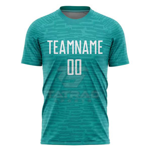 Maillot de football imprimé au design tendance, vente chaude, fabriqué au Pakistan, léger, respirant, séchage rapide, 100% polyester - Product Image 3