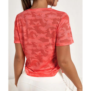 Camisas de manga larga para mujer, camisas versibles con cuello redondo, 100% - Product Image 3