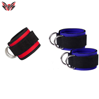 POWER FIGHTER - Correas de Soporte para Tobillos Personalizadas de Alta Calidad, Transpirables, Antideslizantes, de Acero, Neopreno/Nailon, para Gimnasio, Ejercicio, Fitness