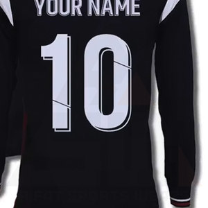 Maillot de football d'entraînement léger de haute qualité pour adultes, séchage rapide, respirant, col en V, sublimation par teinture - Product Image 3