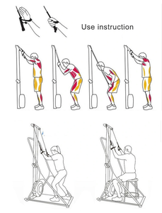 Rameur d'intérieur à usage domestique <span class=keywords><strong>Ventilateur</strong></span> en fer pour l'entraînement du ski Produit de sport et de divertissement pour l'intérieur - Product Image 4
