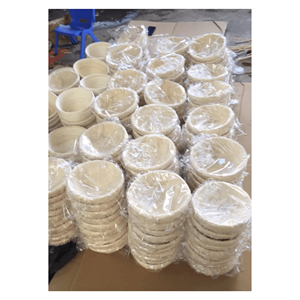 Vente en gros de bannentons en osier faits à la main pâte de rotin 9/10 pouces paniers ovales d'épreuvage de pain ensemble avec couvercle de doublure - Product Image 3