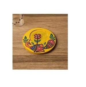 Sous-verres à décor arrondi faits à la main avec plusieurs designs et plusieurs couleurs disponibles - Product Image 5