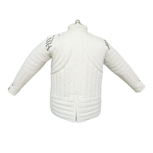 Robe Gambeson en Coton Fait Main Moderne avec Motif Uni Inspiré du Moyen Âge Art Cousu & Objet de Collection d'Europe - Product Image 2