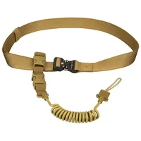 Élingues réglables tactiques Anti-perte Accessoires de chasse de combat en plein air Ressort élastique tactique multifonctionnel