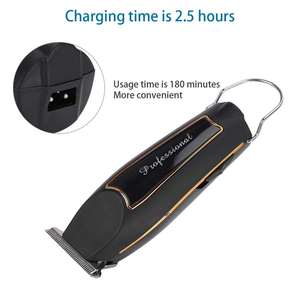 Tondeuse à cheveux électrique professionnelle pour hommes, tondeuse à domicile, alimentation USB, faible bruit, pour la coiffure et la sculpture des cheveux - Product Image 6