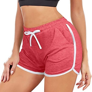 Pantalones cortos deportivos de verano al por mayor pantalones cortos de yoga suaves coloridos de alta calidad para mujer para correr al aire libre ropa de gimnasio para mujer - Product Image 4