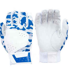 Gants de frappeur de baseball en cuir personnalisés, confortables et professionnels pour adultes, pour le softball en extérieur (vente en gros) - Product Image 3