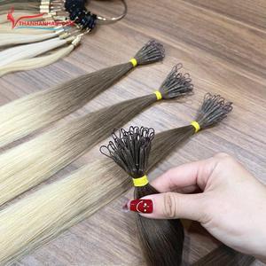 SUPER VENTE 2025: Pointe de Kératine Nano Anneau Cheveux Bruts Cheveux Humains Vietnamiens Pas de Perte Sans Enchevêtrement - Product Image 6
