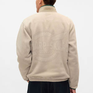 เสื้อสเวตเชิ้ตขนแกะเชอร์ปาของผู้ชายมีฮู้ดสำหรับฤดูหนาวทำจากผ้าฝ้าย100% - Product Image 3