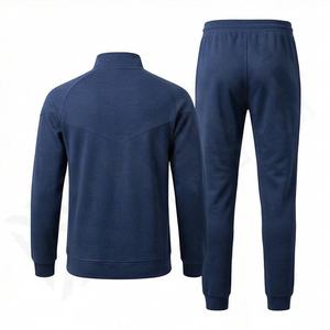 Conjunto Deportivo Clásico para Hombre, Diseño de Dos Piezas, Chaqueta con Cierre y Pantalones con Cintura Elástica, para Uso Diario, Gimnasio, Rutina, Fitness, Deportes, Correr - Product Image 2