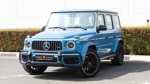 TOP <span class=keywords><strong>Mercedes</strong></span>-Benz <span class=keywords><strong>G</strong></span> <span class=keywords><strong>63</strong></span> <span class=keywords><strong>AMG</strong></span> d'occasion 2021, propre et fiable |   2021 |   Voitures bleues bien entretenues et prêtes à rouler - Product Image 2