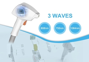 Sincoheren Razorlase <strong>Diode</strong> <strong>Laser</strong> Hair Removal Device Handpiece <strong>Laser</strong> 808nm Triple Waves Handle Replacement - Product Image 3