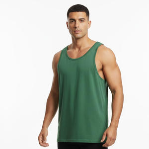 Hommes muscle débardeur OEM usine fournisseur en gros sur mesure sans manches vêtements de gym entraînement gilet fitness décontracté mode sportive - Product Image 5
