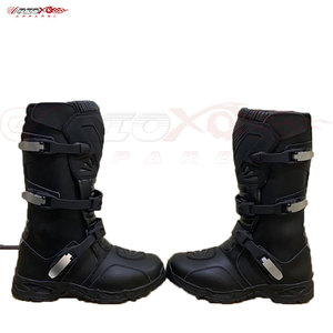 Botas de Motocross al por Mayor para Hombre, Impermeables, Transpirables, de Cuero para Deportes, Carreras y Motociclismo, con Nombre del Equipo Personalizado a Precio Económico - Product Image 2