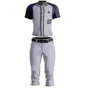 Uniforme de béisbol más vendido de calidad superior Material duradero Uniforme de béisbol para deportes al aire libre para venta en línea - Product Image 1