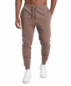 Pantalon de sport pour homme, neuf, personnalisé, respirant, léger, surdimensionné, confortable, élastique, imprimé à l'écran, taille mi-haute, côté pantalon - Product Image 1