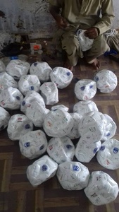 Ballon de football en cuir synthétique de haute qualité, fabrication professionnelle en gros pour l'entraînement au Pakistan - Product Image 4