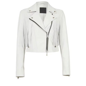 Chaquetas de Cuero de Moda para Mujer, Estilo Clásico 2025, Chaquetas de Cuero de Oveja Auténtico para Mujer - Product Image 6