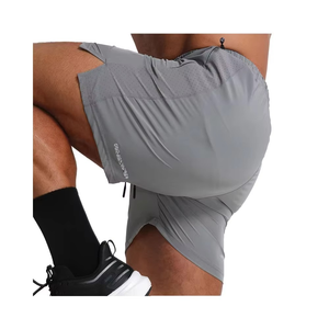 Short de fitness en coton confortable pour hommes, motif solide avec impression numérique personnalisée, dernier design et style le plus populaire - Product Image 4