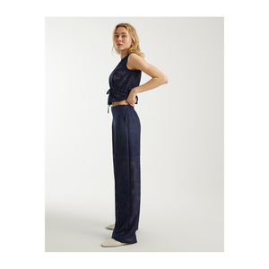 Pantalon en dentelle avec détails en caoutchouc pour femme BGN - Origine Turquie Modèle S23P168 - Product Image 4