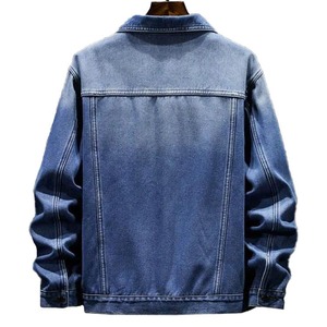 Veste en jean pour hommes, tenue décontractée, nouveau design, veste en jean respirante avec logo personnalisé, vente en gros, offre spéciale - Product Image 2